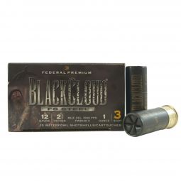 Federal Black Cloud 12 Gauge 2-3/4" 1oz. #3 Shot, 25 Round Box