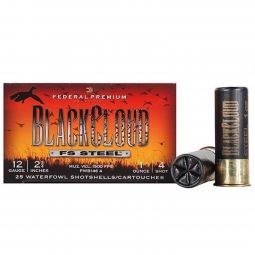 Federal Black Cloud 12 Gauge 2-3/4" 1oz. #4 Shot, 25 Round Box