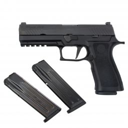 Sig Sauer P320 Full Size 9mm w/ XSeries Grip & Straight Trigger, 3 17rd. Mags & Day/Night, Pre-Owned