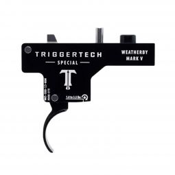 TriggerTech Weatherby Mark V Special Trigger, Black Curved Trigger