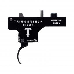 TriggerTech Weatherby Mark V Primary Trigger, Black Curved Trigger