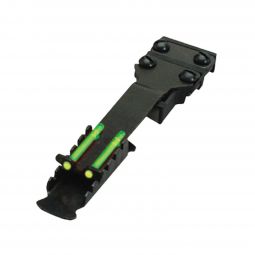 HI VIZ TS Series Fully Adjustable Turkey / Deer Rear Fiber Optic Sight, 3/8"-7/16" Ribs