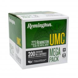 Remington UMC .223 REM 55 Gr. 200 Round Mega Pack