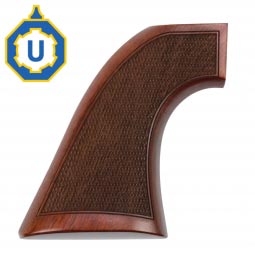 Uberti 1873 Cattleman Grips, Checkered Walnut