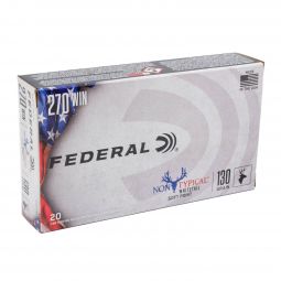 Federal Non Typical 270 Win. 130gr. Soft Point Ammunition, 20 Round Box