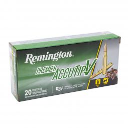 Remington Premier Accutip 22-250 REM 50gr. ACCUTIP-V Boat Tail Ammunition 20 Round Box