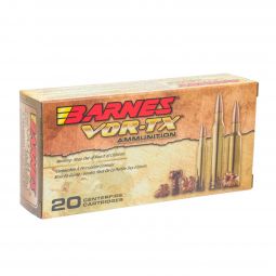 Barnes VOR-TX 5.56x45mm 62gr. TSX Ammunition, 20 Round Box