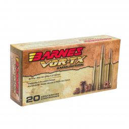 Barnes VOR-TX 5.56x45mm 70gr. TSX Ammunition, 20 Round Box