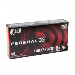 American Eagle .40 S&W 155gr. FMJ Ammunition, 50 Round Box