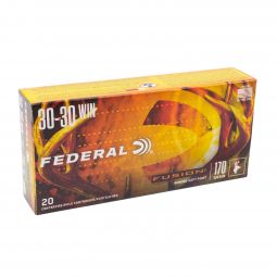 Federal Fusion .30-30 Win. 170gr. Bonded SP Ammunition, 20 Round Box