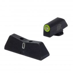 XS Sights DXT2 Standard Dot Green Night Sights for Glock Pistols