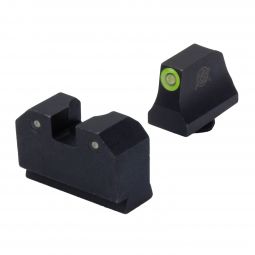 XS Sights R3D Green RMR / Suppressor Height Night Sights for Glock Pistols