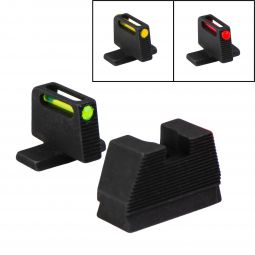 GUNLAB Fiber Optic Sight Set For Sig Sauer P320 & FN 509, Suppressor Height