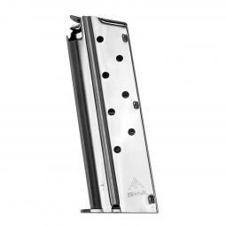 Mec-Gar 1911 Officer / Compact 9mm 8 Rd. Magazine, Nickel