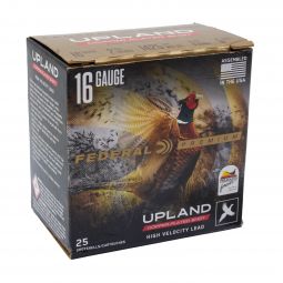 Federal Premium Upland High Velocity 16ga. 2-3/4" 1-1/8oz. #5 Shot Ammunition, 25 Round Box