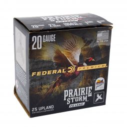 Federal Premium Prairie Storm 20ga. 2-3/4" 1oz. #6 Lead Ammunition, 25 Round Box