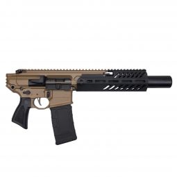 Sig Sauer MCX Rattler Canebrake Pistol, 300 Blackout, 5.5" Barrel w/Inert Suppressor