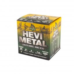 Hevi Shot Hevi Metal Long Range 20ga. 3" 1oz. #2 Shot, 25 Round Box