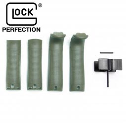 Glock Beavertail / Backstrap Set, Battlefield Green (G17, G22 - Gen4 Only)