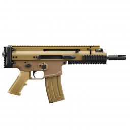 FN SCAR 15P Rifle Caliber Pistol, 5.56x45mm 7.5" Barrel, 30 Round Mag, FDE