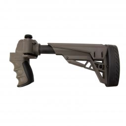 ATI Strikeforce Side Folding Adjustable TactLite Shotgun Stock, Destroyer Grey