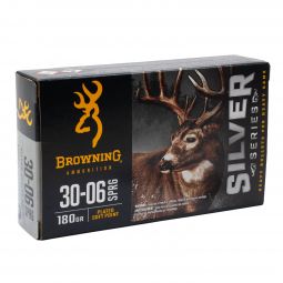 Browning Silver Series 30-06 Sprg 180gr. SP Ammunition, 20 Round Box