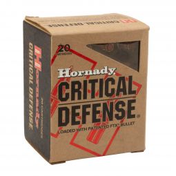 Hornady Critical Defense .44 Special 165gr. FTX Ammunition, 20 Rd. Box