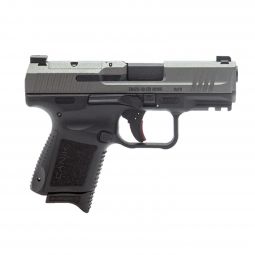 Canik TP9 Elite Subcompact Pistol, 9mm (1) 12rd. & (1)15rd. Mag, Tungsten Gray