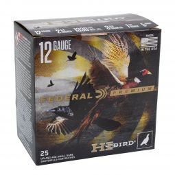 Federal Premium Hi-Bird 12ga. 2-3/4" 1-1/4oz. #5 Shot Ammunition, 25 Round Box