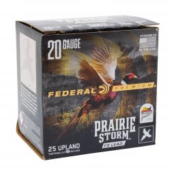 Federal Premium Prairie Storm 20ga. 3" 1-1/4oz. #6 Lead Ammunition, 25 Round Box