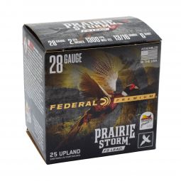 Federal Premium Prairie Storm 28ga. 2-3/4" 13/16oz. #6 Lead Ammunition, 25 Round Box