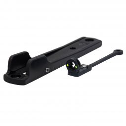 Ranger Point Precision Cloverleaf Peep Receiver Sight for Marlin & Henry, Blk w/ Green Fiber Optics