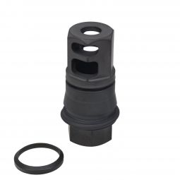 Sig Sauer Taper-Lok Muzzle Brake Assembly, 5.56mm 1/2x28 for SRD556 QD Silencer