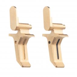 Tyrant Designs Sig Sauer P320 Flat Faced Trigger, Gold