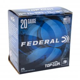 Federal Top Gun Sporting 20ga. 2-3/4" 7/8oz. #7.5 Shot, 25 Round Box