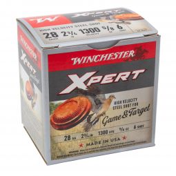 Winchester Xpert Steel 28 Gauge 2-3/4", 5/8oz. #6 Shot, 25 Round Box