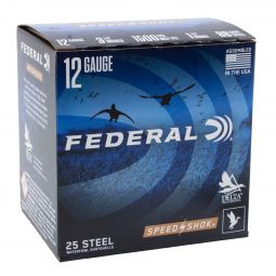 Federal Speed Shok Steel 12ga. 3.5" 1-1/2oz. BB Shot, 25 Round Box