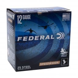 Federal Speed Shok Steel 12ga. 3" 1-1/4oz. #2 Shot, 25 Round Box