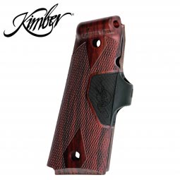 Kimber 1911 Full Size Crimson Trace Red Laser Grips, Rosewood