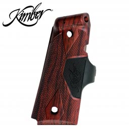 Kimber 1911 Compact Crimson Trace Red Laser Grips, Rosewood