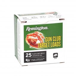 Remington Gun Club 20ga. 2-3/4" 7/8oz. #7.5 Shot, 25 Round Box