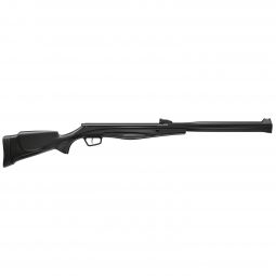 Stoeger S4000-E Air Rifle w/ Suppressor, .177 Cal, Blk Monte Carlo Style Stock w/ Fiber Optic Sights