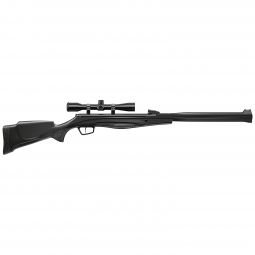 Stoeger S4000-E Air Rifle w/ Suppressor, .22 Cal, Black Syn Stock w/ Fiber Optic Sights & 4x32 Scope