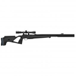 Stoeger XM1 Suppressed Air Rifle, .177 Cal, Black Synthetic Stock w/ 4x32 Scope