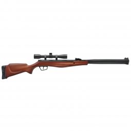 Stoeger S4000-E Suppressed Air Rifle, .177 Cal, Hardwood Stock w/ 4x32 Scope