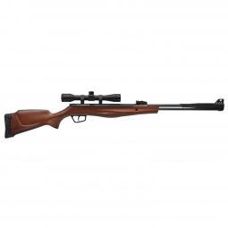 Stoeger S6000-E Underlever Air Rifle, .177 Cal, Hardwood Stock w/ 4x32 Scope