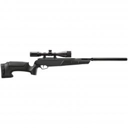 Stoeger ATAC S2 Air Rifle with Suppressor, .22 Cal, Black Synthetic Stock w/ 3-9X40 Scope