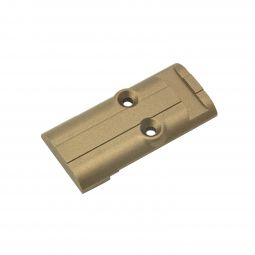 FN 502 Rear Sight Slide Plate, FDE