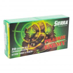 Sierra Prairie Enemy 243 Win 70gr. BlitzKing Ammunition, 20 Round Box