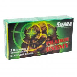 Sierra Prairie Enemy 6.5 Creedmoor 105gr. BlitzKing Ammunition, 20 Round Box